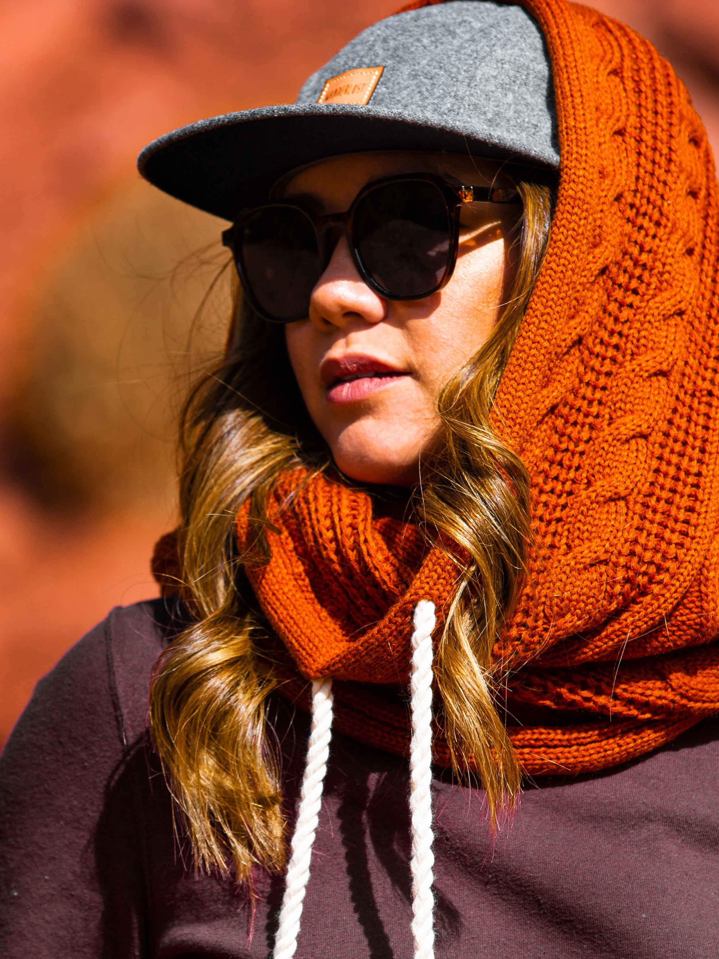 Elizabeth Hood Scarf | Wanderlost — ELLA BLY
